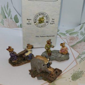 Boyds Bears Accessory Set 19525 , C.C. and Sawyer , Hop and Scotch, Alphonso